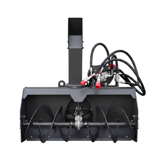 Heavy-Duty 41-Inch Mini Snow Blower Skid Steer Attachment (SAK47692) Backyard Radiance