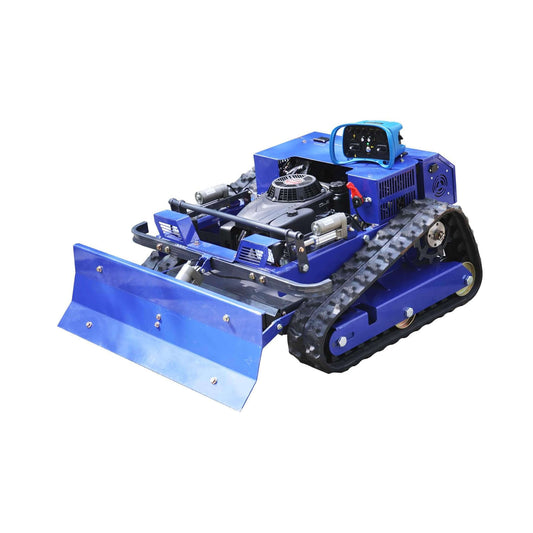 Heavy-Duty Commercial Remote-Controlled Lawn Mower With Snow Plow (SAK85214) Backyard Radiance