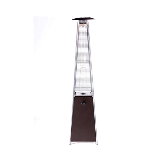 Legacy Heating Commercial Bronze Quartz Glass Tube Patio Outdoor Propane Heater For Backyards, Decks And Restaurants (SAK89210) Backyard Radiance