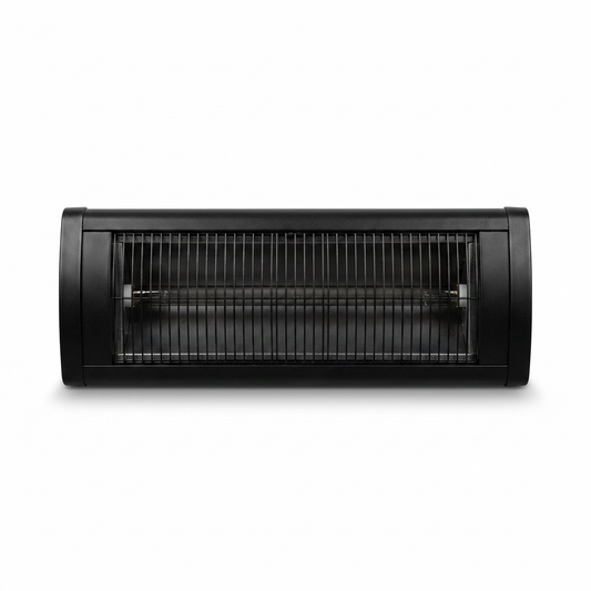 1500-Watt Infrared Wall-Mounted Electric Outdoor Heater with Remote — Studio Shot